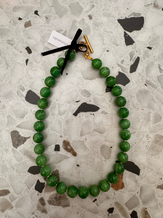 Grass necklace