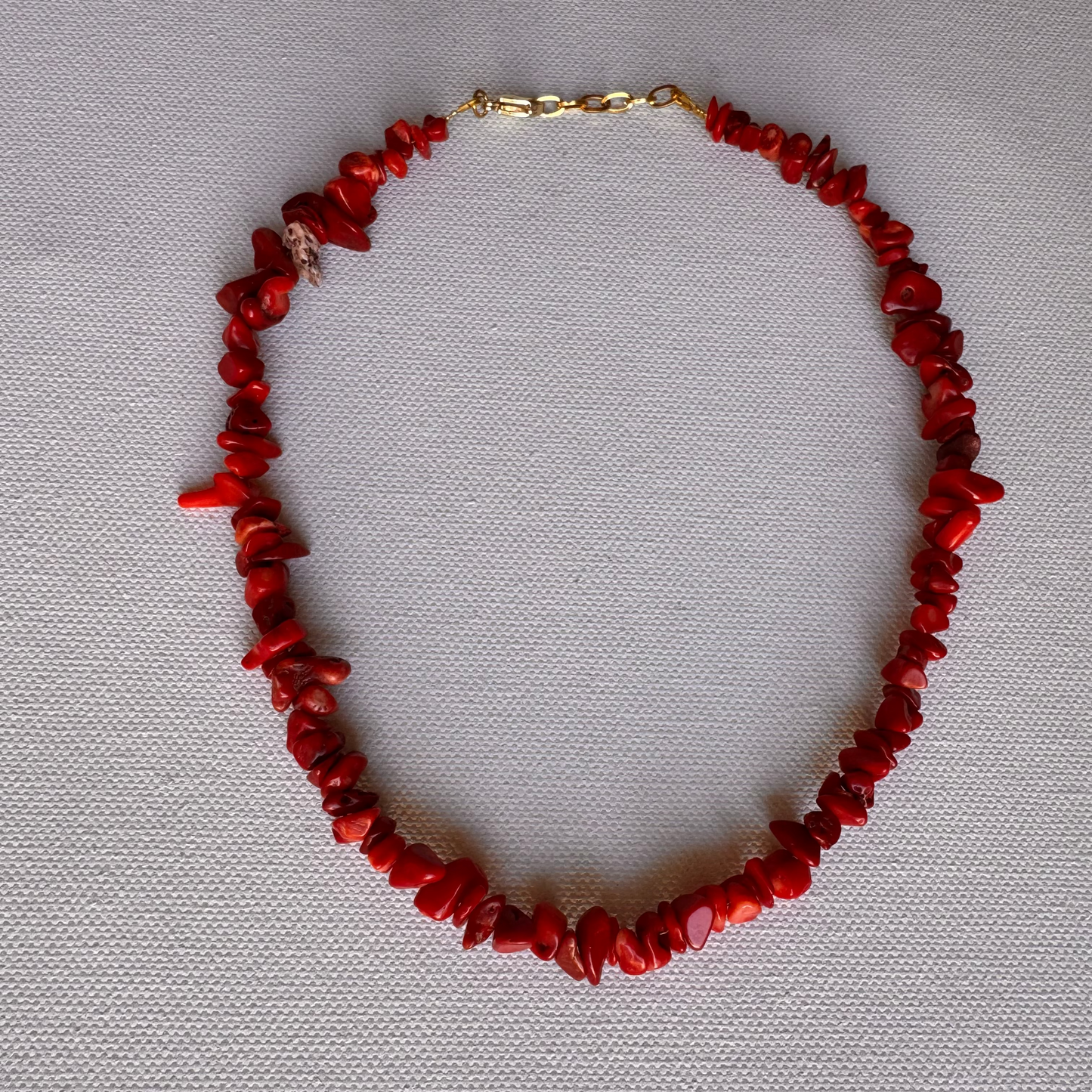 Red coral Necklace