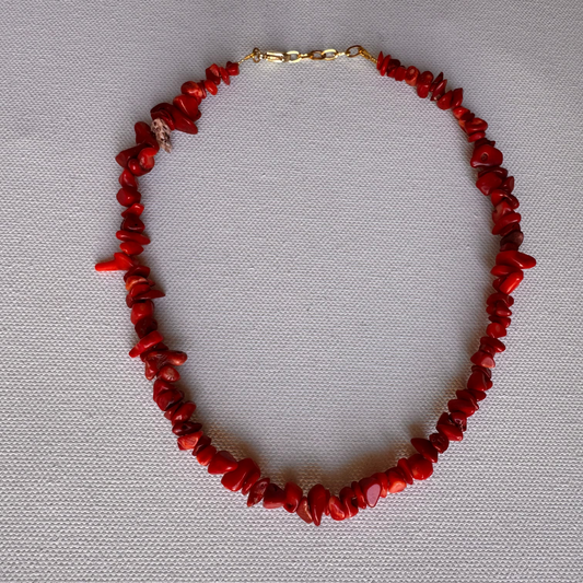 Red coral Necklace